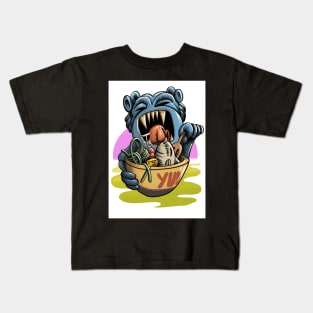 Yummy monsters Kids T-Shirt